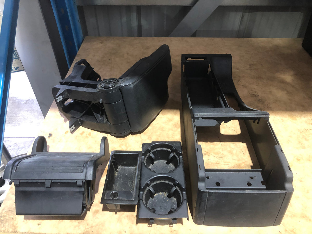 E46 Arm Rest Black Leather Weitz Industries LTD