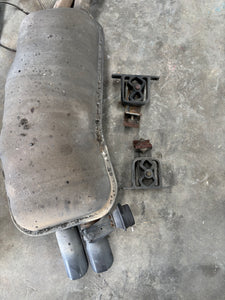 E36 328i OEM Exhaust System (Mid Section & Back box)