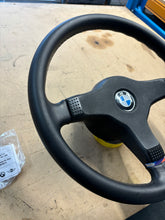 Load image into Gallery viewer, BMW E30 Tech 1 Steering Wheel 370mm