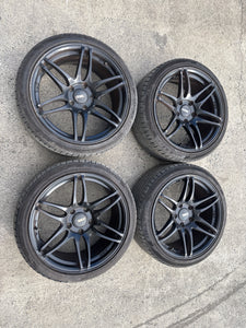 BMW 18" Wheels & Tires - Aftermarket TBC JET 8